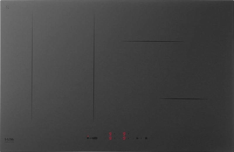 ETNA KIF680DS - Matte inductiekookplaat 1/2 fasen (80 cm)