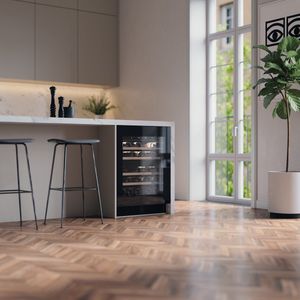 AtagKU8571K1C - Inbouw wijnkoelkast Zwart