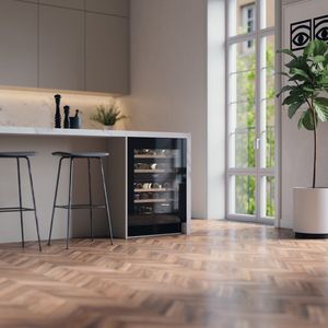 AtagKU8571K2C - Inbouw wijnkoelkast Zwart
