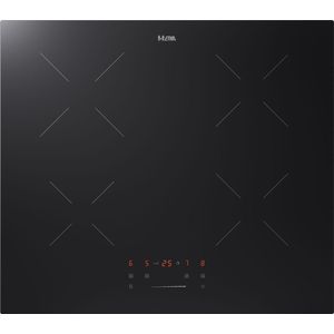 Etna - KI159ZT - Kookplaat - Zwart - Inductie - 4 Zones