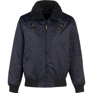 STØRVIK Stockholm Pilotjack 4 Seizoenen - Heren - Teddy - Maat 2XL - Donkerblauw