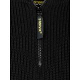 STØRVIK Perth Schipperstrui Heren - Acryl - Grof Gebreid - Maat M - Zwart