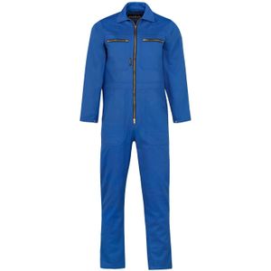 STØRVIK Nigel Rally Overall Dames & Heren - 100% Katoen - Rits - Maat 56 - Blauw