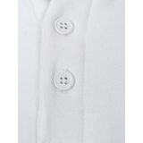 STØRVIK Napoli Polo Sweater - 4 Seizoenen - Schilderstrui - Heren - Maat M - Wit