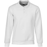 STØRVIK Napoli Polo Sweater - 4 Seizoenen - Schilderstrui - Heren - Maat L - Wit