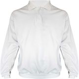STØRVIK Napoli Polo Sweater - 4 Seizoenen - Schilderstrui Heren - Maat 2XL - Wit