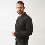 STØRVIK Napoli Polo Sweater - 4 Seizoenen - Schilderstrui Heren - Maat 2XL - Wit