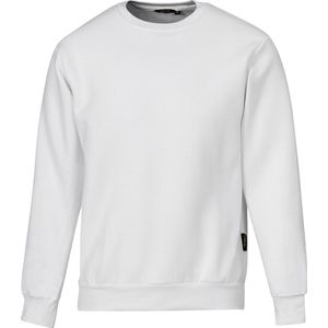 STØRVIK Torino Sweater Ronde Hals Schilderstrui 4 seizoenen Heren - Maat 2XL Wit