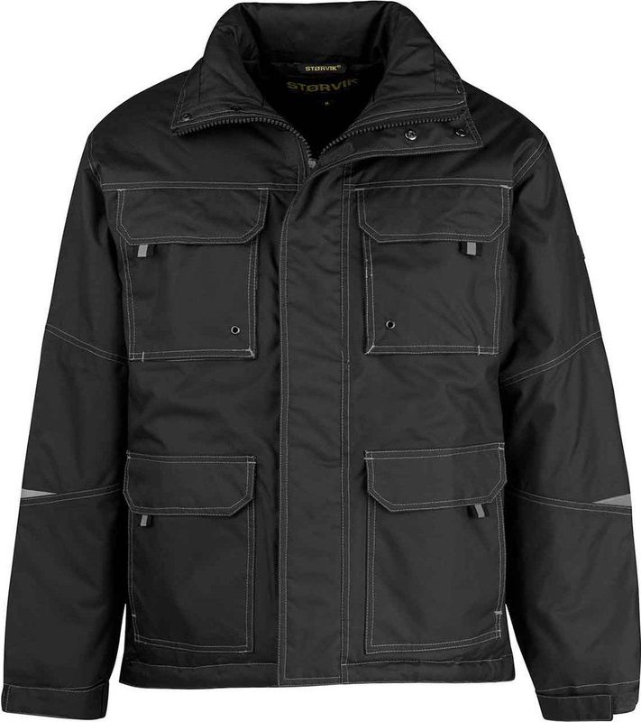 STØRVIK - Caton - Werkjas - Zwart - Waterdicht - Heren