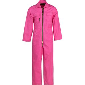 STØRVIK Nicky Kinderoverall 100% Katoen - Jongens & Meisjes - Overall Kinderen - Maat 92 - Roze