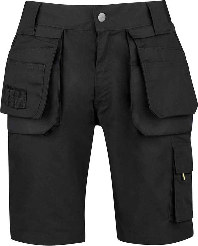 STØRVIK Job - Werkshort - Zwart - 14 Zakken - Comfortabel en Slijtvast