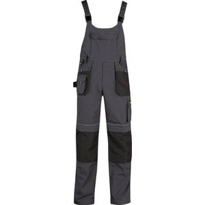 STØRVIK Pan Tuinbroek Dames & Heren - Tuinoverall - Amerikaanse Overall - Maat 4XL - Antraciet