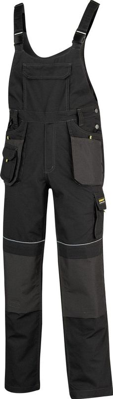 STØRVIK Pan Tuinbroek Dames & Heren - Tuinoverall - Amerikaanse Overall - Maat XL - Zwart