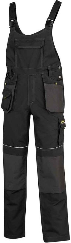 STØRVIK Pan Tuinbroek Dames & Heren - Tuinoverall - Amerikaanse Overall - Maat 3XL - Zwart