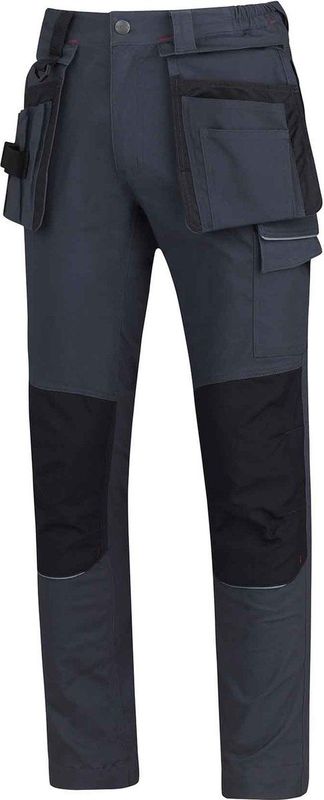 STØRVIK - TIM - Werkbroek - Zwart - 300D Oxford Canvas - Stretch Kwaliteit