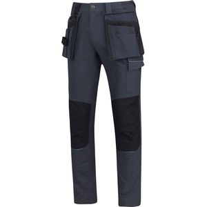 STØRVIK Tim Stretch Werkbroek Heren & Dames - 97% Katoen - Maat XL - Antraciet