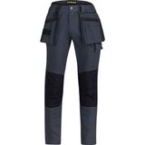 STØRVIK Tim Stretch Werkbroek - Antraciet - 97% Katoen