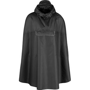 BJØRNSON Haps Regenponcho Fiets Dames & Heren - Fietsponcho - Zwart