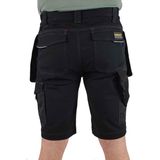 STØRVIK Thijs Stretch Korte Werkbroek Heren - Werkshort - Maat M - Zwart