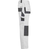 STØRVIK David Schildersbroek Werkbroek Heren - Verstevigde Kniestukken - Wit