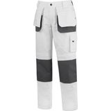 STØRVIK David Schildersbroek Werkbroek Heren - Verstevigde Kniestukken - Wit