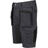 STØRVIK - THIJS - Korte Werkbroek - Zwart - 300D Oxford Canvas