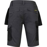 STØRVIK - THIJS - Korte Werkbroek - Zwart - 300D Oxford Canvas