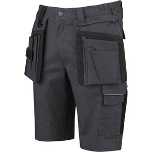 STØRVIK - THIJS - Korte Werkbroek - Zwart - 300D Oxford Canvas