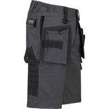 STØRVIK Thijs Stretch Korte Werkbroek Heren - Werkshort - Maat XL - Antraciet