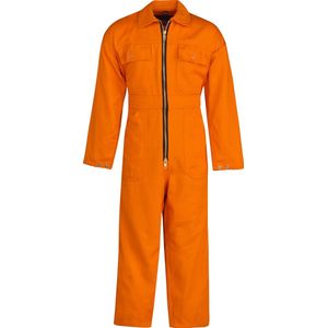 STØRVIK Nicky Kinderoverall 100% Katoen - Jongens & Meisjes - Overall Kinderen - Maat 104 - Oranje