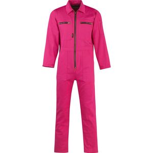 STØRVIK Nigel Rally Overall Dames & Heren - 100% Katoen - Rits - Maat 46 - Roze