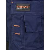 STØRVIK Roy Service Stretch Werkbroek - Donkerblauw - Stretchmateriaal