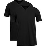 STØRVIK - Bart - T-shirt - Zwart - Katoen/Elastaan - 2-Pack