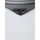 STØRVIK - Bart - T-shirt - Katoen - 2-pack - Extra Lang - V-hals - Korte Mouwen