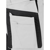 STØRVIK - Thijs - Korte Werkbroek - Wit - Stretch