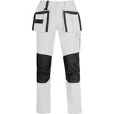STØRVIK - Tim Stretch Werkbroek - Wit - 97% Katoen