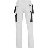 STØRVIK Tim Stretch Werkbroek - Heren & Dames - 97% Katoen - Maat M - Wit