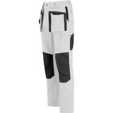 STØRVIK - Tim Stretch Werkbroek - Wit - 97% Katoen