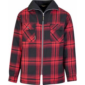 STØRVIK - Vancouver - Houthakkers Jas - Rood - Winddicht Gevoerd