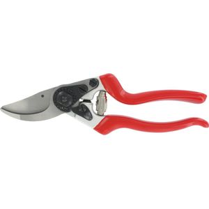 Metallo Ergonomische Snoeischaar - Carbon Gehard Staal - Knipdikte 25 mm - 215 mm - Rood