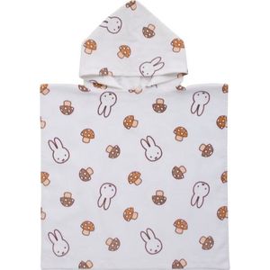 Nijntje | Badponcho | Badcape | Poncho met capuchon | Wit | 50 x 50 cm