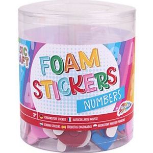 Foamstickers, 100st - Nummers