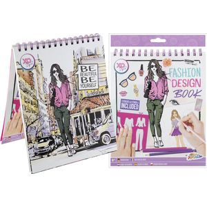 Fashion Design Stickerboek + Stencils