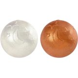 Grafix - Badbruisbal - Zilver/Wit - Goud