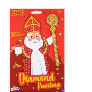 Grafix Sinterklaas Mozaiek Diamond Painting XL Stenen