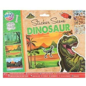 Ontwerp je Eigen Sticker Scene - Dinosaurus