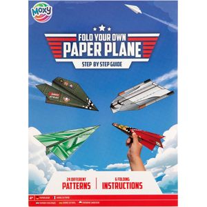 Papieren Vliegtuigjes Vouwen 24-delig - Vliegtuigjes Speelgoed - Vliegtuigjes Maken - Knutselen voor Kinderen