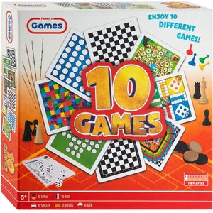 Klassieke Bordspellen Box 10in1