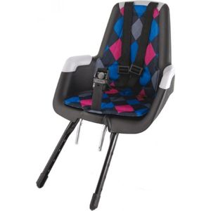 Kinderzitje / Fietsstoeltje (voorzitje) Bobike Classic Mini+, Intarsia