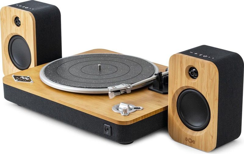 House of Marley - Stir It Up Wireless - Bluetooth Platenspeler - Bamboe Hout